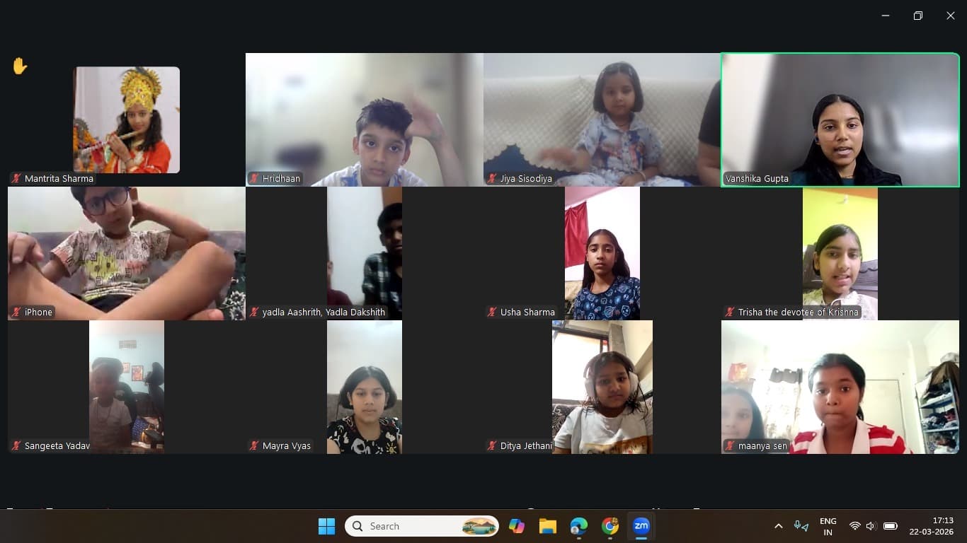 Vedic Summer Camp activity 3